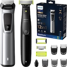 Philips MG9710/90 Multigroom Serisi 9000 12'si 1 Arada, Sakal, Saç ve Vücut, 12 Aksesuar