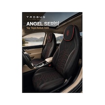 Bmw 3.16 3.18 1993-2000 Uyumlu Angel Serisi Siyah Kırmızı Oto Koltuk Kılıfı