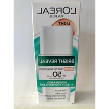 L'oreal Paris Bright Reveal Spf 50+ Koyu Leke Karşıtı Renkli Fluid Günlük Yüz Güneş Kremi 50 Ml - Light