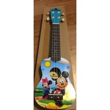 Soprano Boy Micky Li Ukulele-Gül Aksamlı-Üst Model