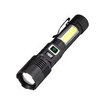 Ws-4848 1500 Lümen 15 Watt Dijital Göstergeli Mıknatıslı Şarjlı El Feneri Çok Renkli