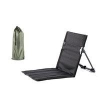 Bba Açık Kamp Için Rahat Katlanır Sandalye / Hafif Ve Taşınabilir Siyah