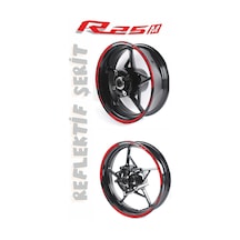 Motosiklet Jant Şeridi Yamaha R25 M Uyumlu Reflektif Kırmızı Sağ-sol/ön-arka-37