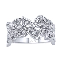 Lova Pırlanta Yaprak Desenli Yüzük - 1030211