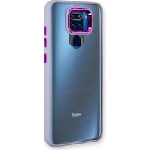 Newface - 503 - Xiaomi Redmi Note 9 Kılıf Dora Kapak - Matxzngz - - Lila