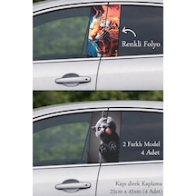 Özgün Form Kapı Direk Folyo Sticker Etiket