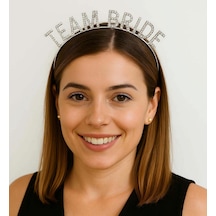 Gümüş Renk Team Bride Taç Plastik Gelin Ve Flzdgnkr - 71 Nedime Tacı
