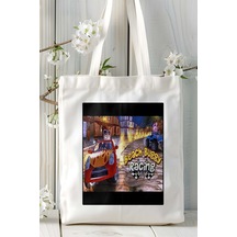 Art Hediye Beach Buggy Racing Oyun Baskılı Bez Çanta Omuz Çantası Kişiye Özel Model 1 Çok Renkli