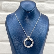 Tiffany Model Özel Üretim Gümüş Kolye Gümüş