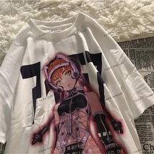 Adrift Y2k Unisex Harajuka Anime Retro Kawai Kuromi T-shirt Kod Rertr Startmore 6652 Siyah