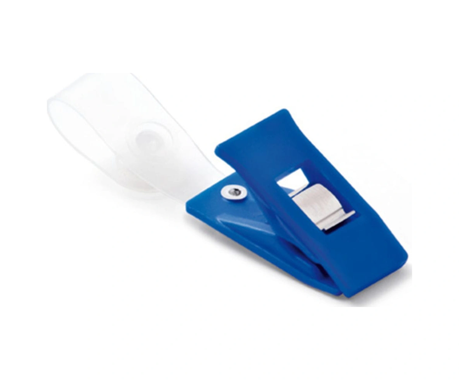 3538 Kart Klipsi Masali Tip Plastik - 100'lü - Mavi