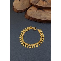 Gümüş Hal Hal Sarı Altın Gold Rengi Gümüş Halhal Midyat leri Gümüş