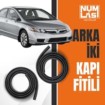 Honda Civic 2011-2017 Arka İki Kapı Fitili-a Kalite-numlas-nm3031