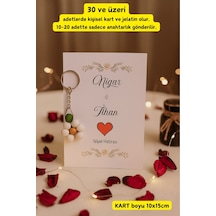 10 Adet Ahşap Papatya Bohem Anahtarlık - Kına Hediye - Nişan Hediye - Nikah Hediye - Anneler Günü Çok Renkli