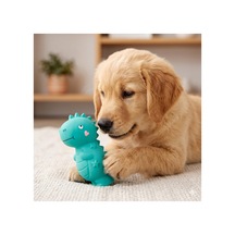 Kalp Yanaklı Dino Sesli Köpek Oyuncağı 14 Cm
