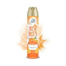 Fresh Breath Fresh Fruits Kötü Kokuları Yok Eden Hava Tazeleyici Oto Kokusu Taze Meyve Aromalı Aerosol Koku 300ml