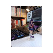 Owl Bag Doki Doki Literatüre Club Yuri Karakteri Desenli Tasarım Acrlyic Pleksi Figür 10 Cm