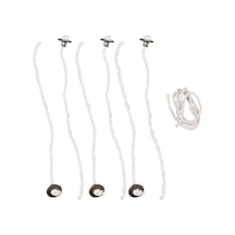 Kopçalı Kandil Fitili, 3 Mm Kalınlıkta, 6 Adet Set
