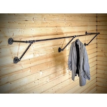 Dekoratif Borudan Askılık 250 Cm