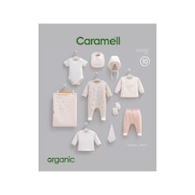 Caramell %100 Organic Pamuk Tiny Organic 10'lu Hastane Çıkışı Set Ekru Crml.ze2550.ekr