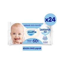 Molfix Izotonik Sulu Hassas Ciltler 60 Yaprak 24'Lü Islak Mendil