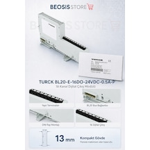 Turck Bl20-e-16do-24vdc-0.5a-p 16 Kanal Dijital Çıkış Modülü
