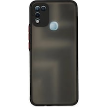 Newface İnfinix Hot 10 Play Kılıf Montreal Silikon Kapak - Siyah