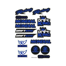 Mondial Uyumlu A4 Çoklu Sticker Seti 03 Diğer