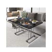 Orta Sehpa Tekerli Masa 70x110 Metal Ayak