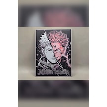 Zeroxo İkili Yüzlü Anime Karakter Çerçeveli Duvar Panosu 17x13 Cm