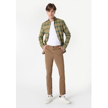 Colins Slim Fit Orta Bel Düz Paça Erkek Gri Pantolon Cl1049749 Q1.v2 Tpe Gri