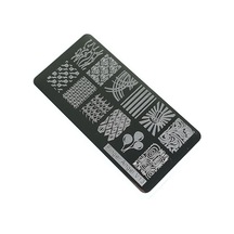Nail Art Stamping Baskı Plakası Vv13