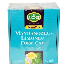 Akzer FormMix Maydanozlu & Limonlu Bitki Süzen Poşet Çay 60 x 1.5 G