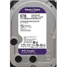 Wd WD64PURZ Purple 6 TB 5400 RPM 256 MB Hard Disk