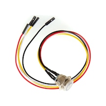 Metal Ledli Kasa Power Butonu Kablolu