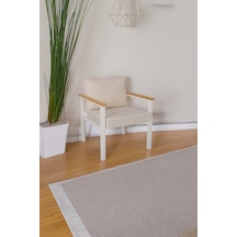 Neokas Metal Balkon Oturma Grubu, Bahçe Takımı, Kafe Koltuğu, Bekleme Alanı Koltuğu, 1 Adet Koltuk Beyaz