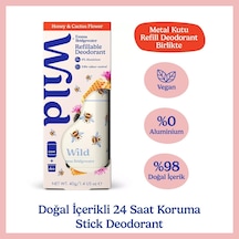 %98 Sekiz Natural Stick Deodorant Kutu Ve Refill Paketi Honey Bee Ve Honey & Cactus Flower 40 G