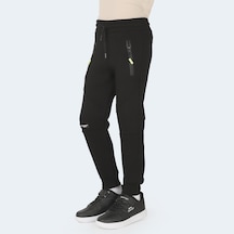 Slazenger LAMYA Çocuk Fermuar Cepli Siyah Eşofman Altı