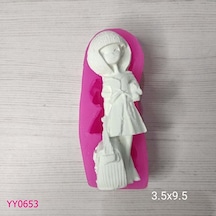 Yy0653 Çantalı Kız Silikon Kalıp
