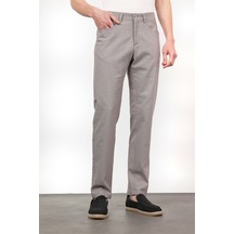 İmza Gri 5 Cep Slim Fit Pamuklu Pantolon 1003260170