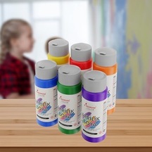Ara Renkler Akrilik Boya 6&apos Lı Set 6x60 Ml