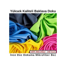 Sihirli Temizlik Ve Kurulama Bezi, 5-adet Karışık Renk Premium Baklava Mikrofiber Bez Seti 40x40 Cm, İz Tüy Leke Bırakmaz Emici Koku Yapmaz Çabuk Kuruyan Cam Hassas Ve Genel Temizlik Bezi Belirtilmemiş
