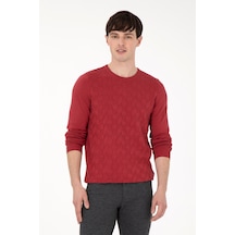 U.s. Polo Assn. Erkek Vişne Kazak /triko 50288882-1114 Vişne