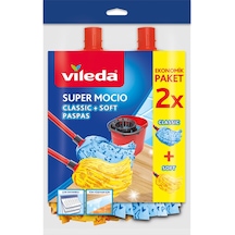 Vileda Supermocio Klasik + Ahşap Yedek Paspas