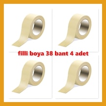 Kağıt Bant Maskeleme 38 Mm Filli Boya 4 Adet Kağıt Bant Maskeleme 38 Mm Filli Boya 4 Adet