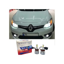 Renault Fluence Sis Uzun Far Ampulü H16 Duo Yeni Seri Beyaz
