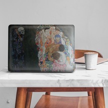 Gustav Klimt Ölüm Notebook Sticker Laptop Sticker Hp Sticker