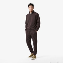 Unıted4 Regular Fit Erkek Kahverengi Eşofman Altı Bsc-mp26aw