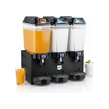 Remta 20+20+20 Litre Şerbet + Ayran + Ayran Soğutucu Siyah - St19