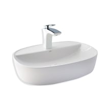 Eva Banyo Lena E-2111 Tezgah Üstü Porselen Lavabo